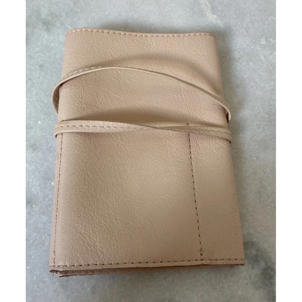 Mark And Graham Leather Roll Up Case Cash Charger Jewelry Wallet Passport Etc